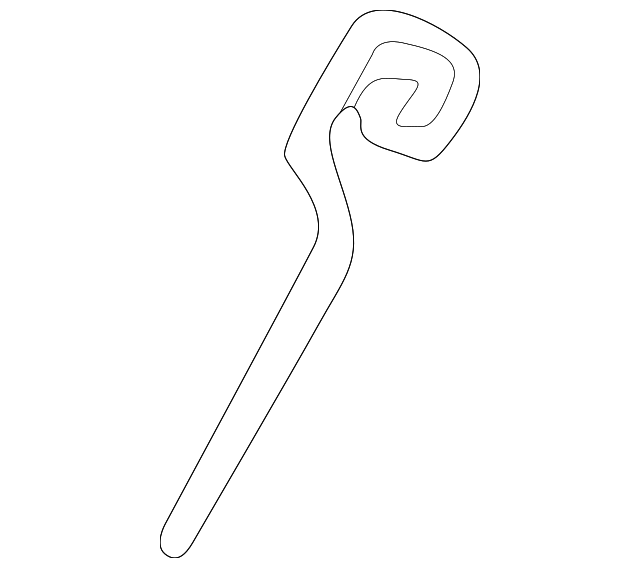 9468859 Деталь WINDSHIELD PILLAR TRIM RETAINER, RIGHT