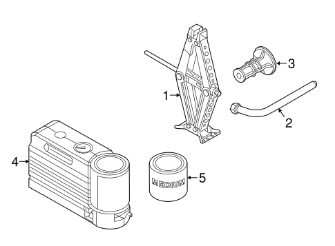 Jack & Components for 2015 Jeep Renegade #0