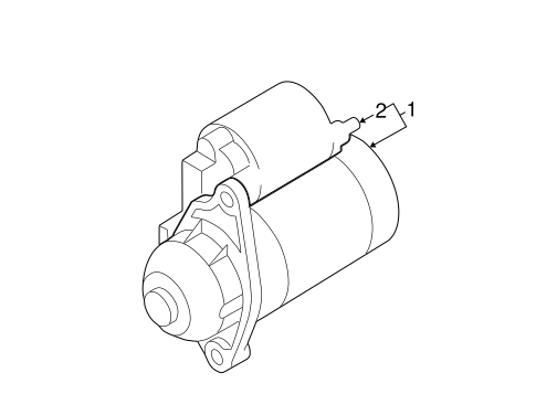 ELECTRICAL/STARTER for 2004 Scion xA #1