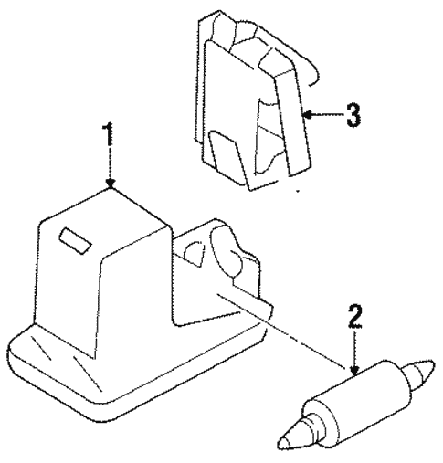 Cargo Lamps for 1999 Volkswagen Cabrio #0