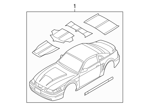Mustang STRIPE TAPE 3
