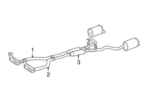 LS EXHAUST COMPONENTS