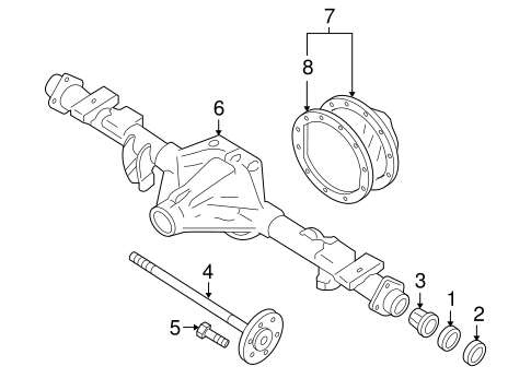 Yukon AXLE HOUSING