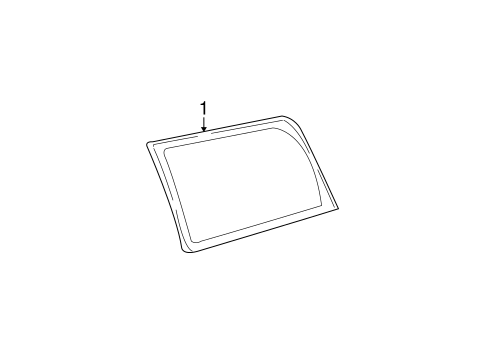 Glass & Hardware for 2006 Cadillac Escalade #0