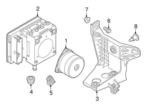 ABS Components for 2015 Jeep Renegade #0