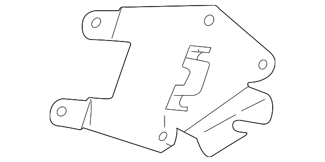 996-617-121-00 Деталь CONTROL MODULE BRACKET