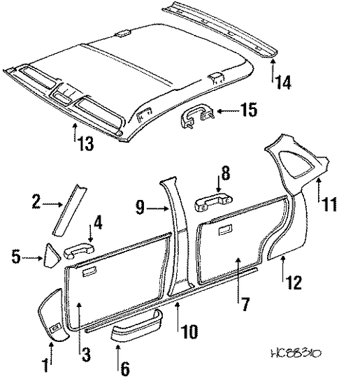 LeMans INTERIOR TRIM 2