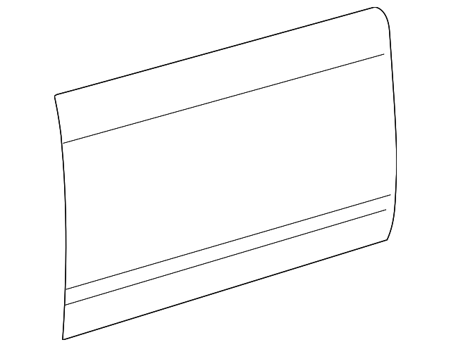 1W6Z-7620200-AA Деталь OUTER PANEL, RIGHT