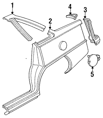 LeMans QUARTER PANEL & COMPONENTS