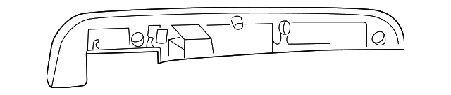 DRB500010PMA Деталь LICENSE BRACKET