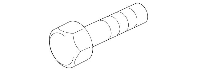 -W710484-S439 LOWER HINGE BOLT, LEFT