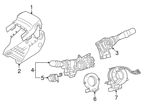 Electrical/Switches for 2013 Toyota Land Cruiser #1