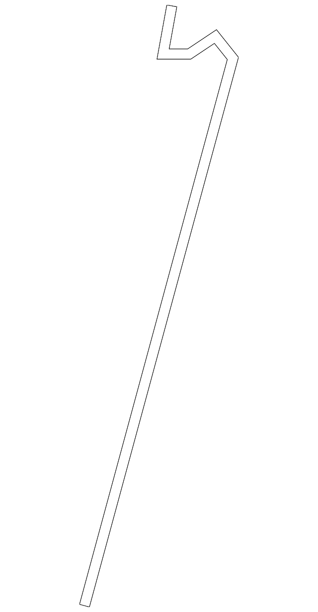8A5Z-5426596-A HANDLE ROD, RIGHT