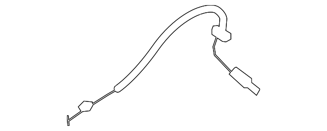8A5Z-54221A00-B LOCK CABLE, LEFT