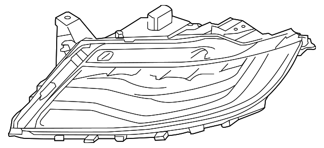 FA1Z-13008-D Деталь HEADLAMP ASSY, RIGHT
