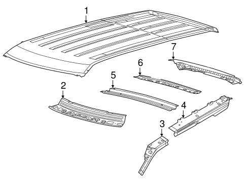 Police Interceptor Utility ROOF & COMPONENTS