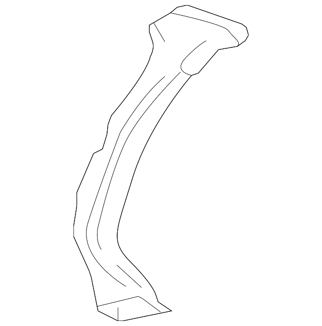3F2Z19C680AB REAR DUCT