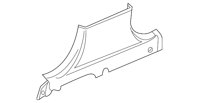 EMH000160LPR Деталь LWR CTR PLR TRIM, RIGHT