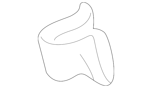 EYC10008L Деталь LWR CTR PLR TRIM CLIP, LEFT