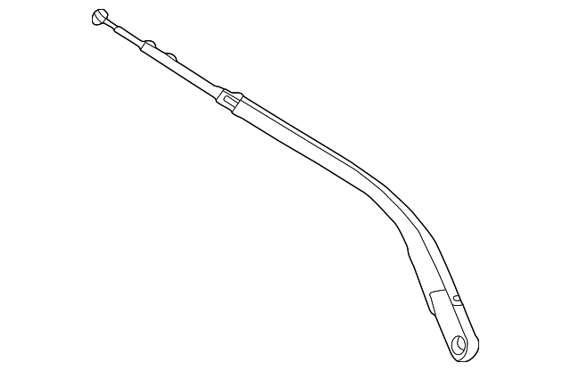 DKB102840 WIPER ARM, LEFT
