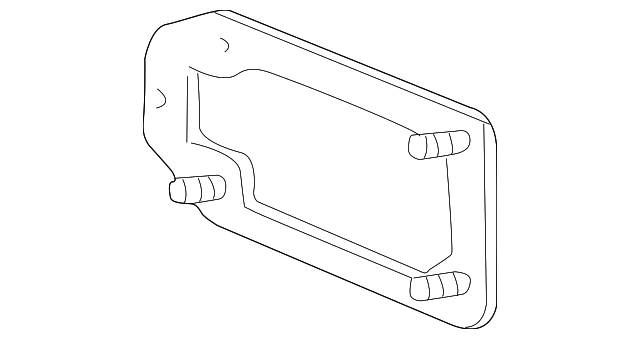 DLU100000 Деталь MOTOR & LINKAGE STUD PLATE