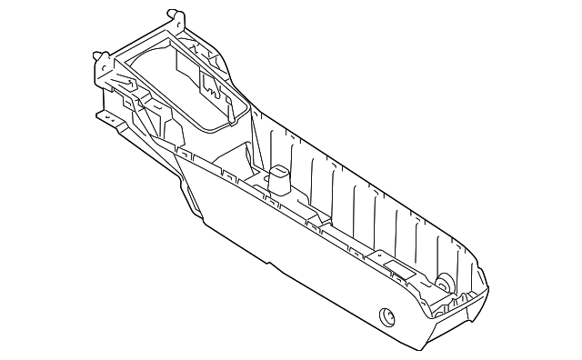 BE8Z-54045A36-AA Деталь CONSOLE BASE