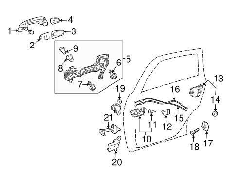 BODY/FRONT DOOR for 2015 Toyota Prius V #2