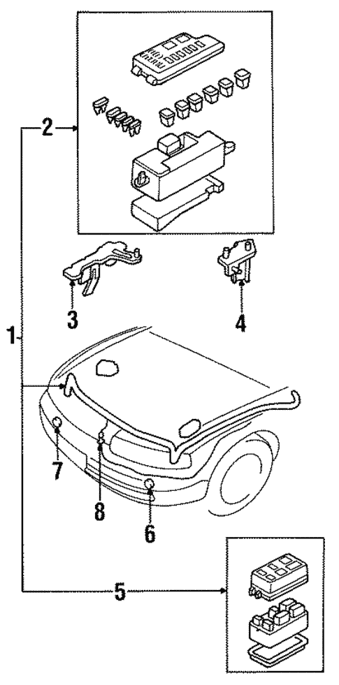 Automatic Temperature Controls for 1992 Mazda 929 #0