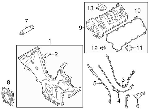 Panamera VALVE & TIMING COVERS