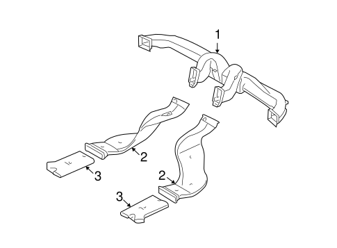Ducts for 2011 Hyundai Accent #0