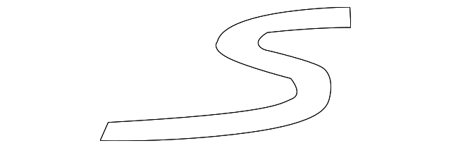 95B-853-675-A Деталь NAMEPLATE