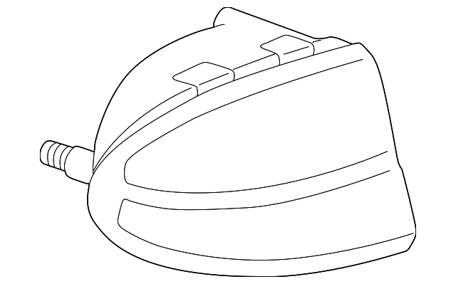 19245392 Деталь TAIL LAMP, LEFT