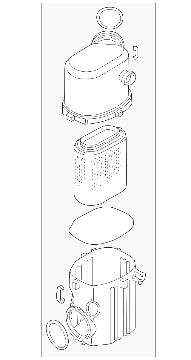 PHB000214 Деталь AIR CLEANER ASSY