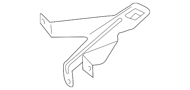 PHU000130 Деталь FRONT BRACKET