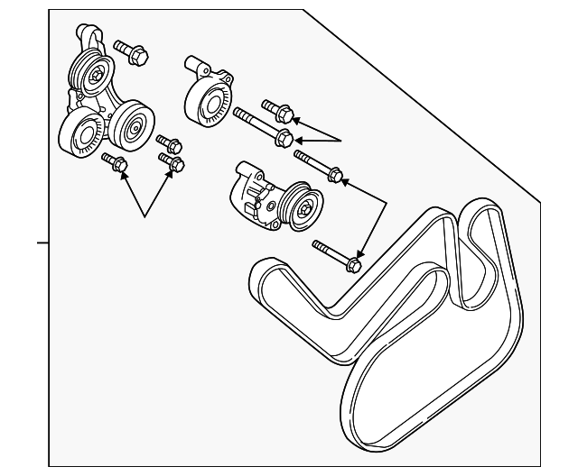 31460675 Деталь SERPENTINE BELT