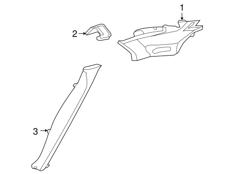 XJ INTERIOR TRIM - QUARTER PANELS
