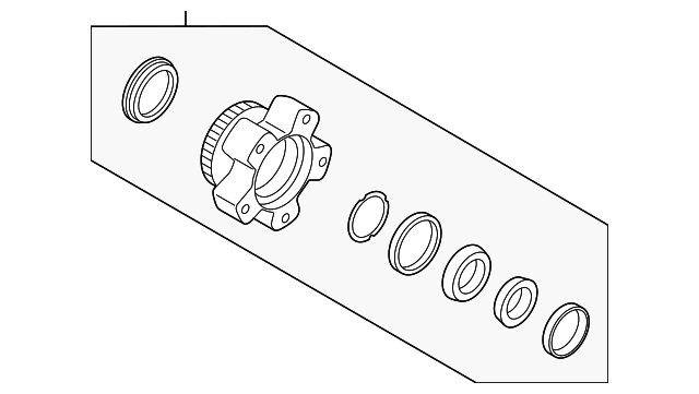 CK4Z-1109-B HUB, LEFT