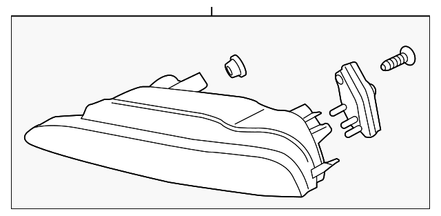 987-631-096-02 FOG LAMP ASSY, RIGHT