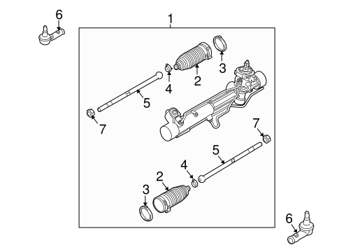 Steering/Steering Gear & Linkage for 2011 Ford Focus #2