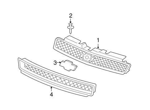 Monte Carlo GRILLE & COMPONENTS