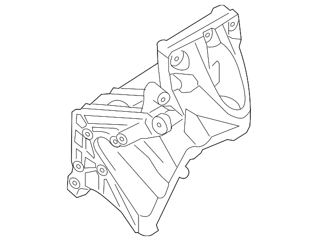 948-102-213-05 Деталь MOUNT BRACKET, LEFT