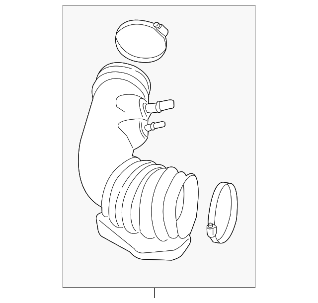 FR3Z-9B659-D Деталь INLET TUBE