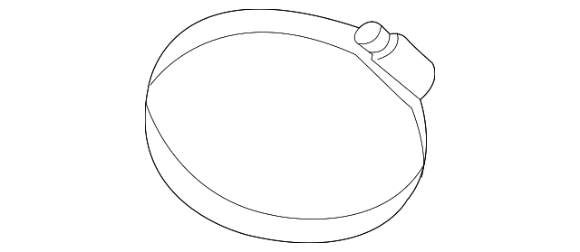 FR3Z-9C632-A Деталь INLET TUBE CLAMP