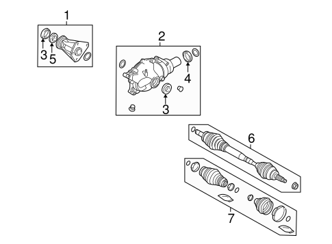 Range Rover CARRIER & FRONT AXLES