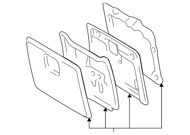 4W4Z54060T10AAA Деталь GLOVE BOX ASSY