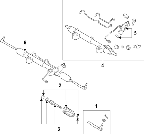 P/S Pump & Hoses for 2015 Infiniti Q50 #0