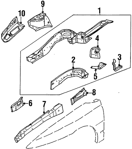 SC1 STRUCTURAL COMPONENTS & RAILS