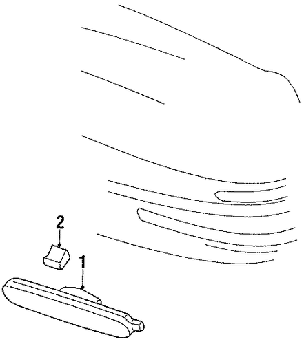 Aurora SIDE MARKER LAMPS