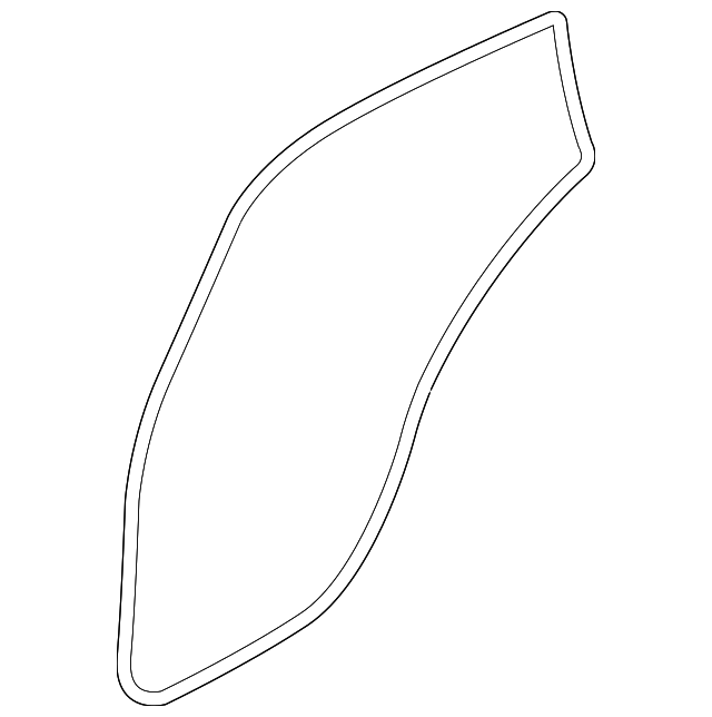 95B-839-911 Деталь DOOR W'STRIP, LEFT