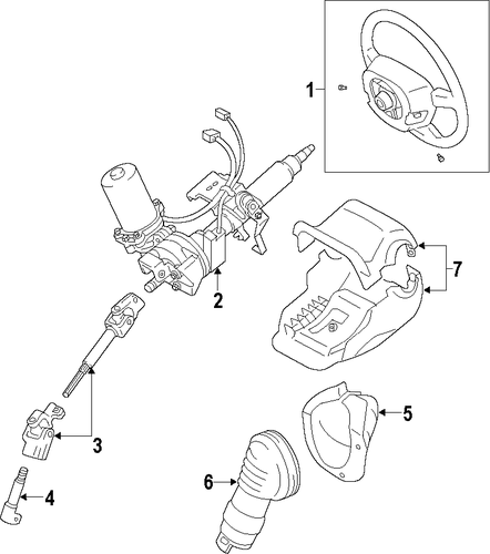 STEERING/STEERING WHEEL for 2015 Scion tC #1